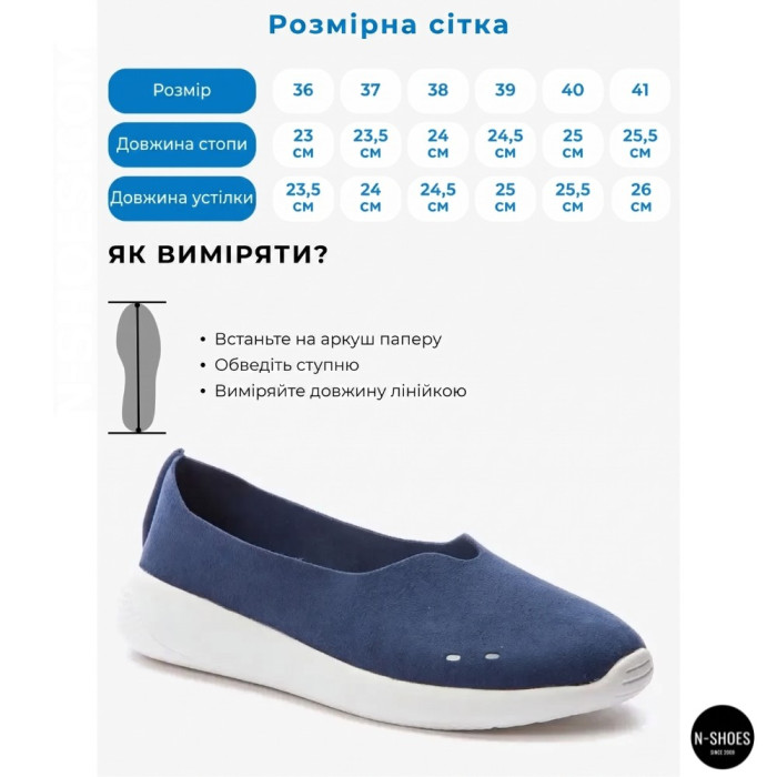 Синие женские слипоны Grunberg 157219-01-04 Navy 6237 для комфорта