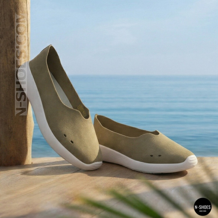 Комфортні жіночі сліпони Grunberg 157219/01-03 Beige 6238