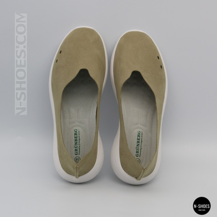 Комфортні жіночі сліпони Grunberg 157219/01-03 Beige 6238
