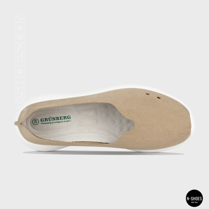Комфортні жіночі сліпони Grunberg 157219/01-03 Beige 6238
