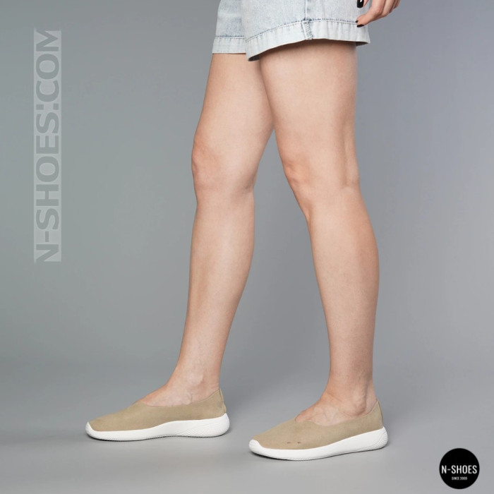 Комфортні жіночі сліпони Grunberg 157219/01-03 Beige 6238