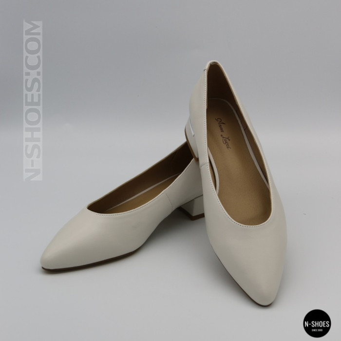 Елегантні білі туфлі Anna Lucci 208564 jq37-1c white 6243