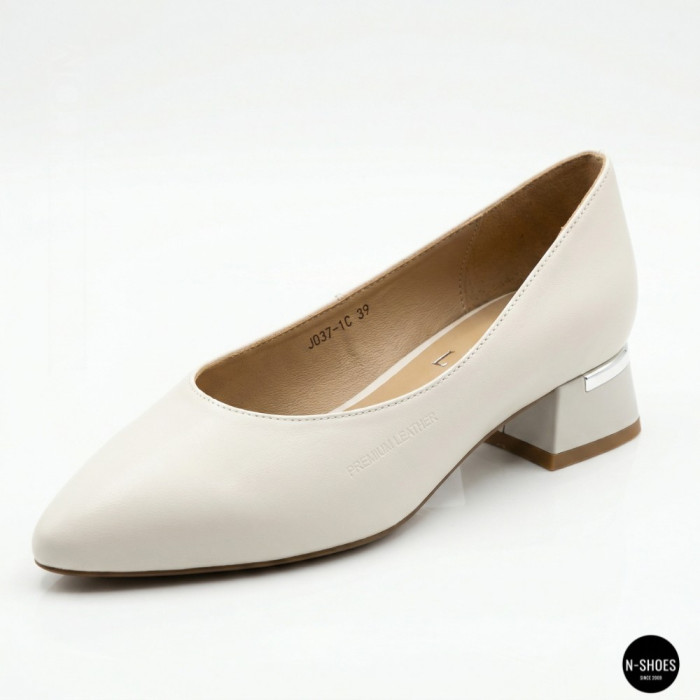 Елегантні білі туфлі Anna Lucci 208564 jq37-1c white 6243