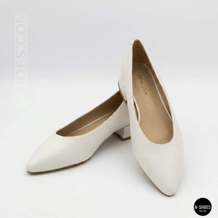 Елегантні білі туфлі Anna Lucci 208564 jq37-1c white 6243
