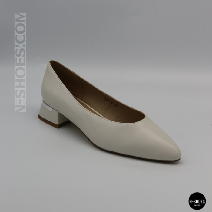 Елегантні білі туфлі Anna Lucci 208564 jq37-1c white 6243