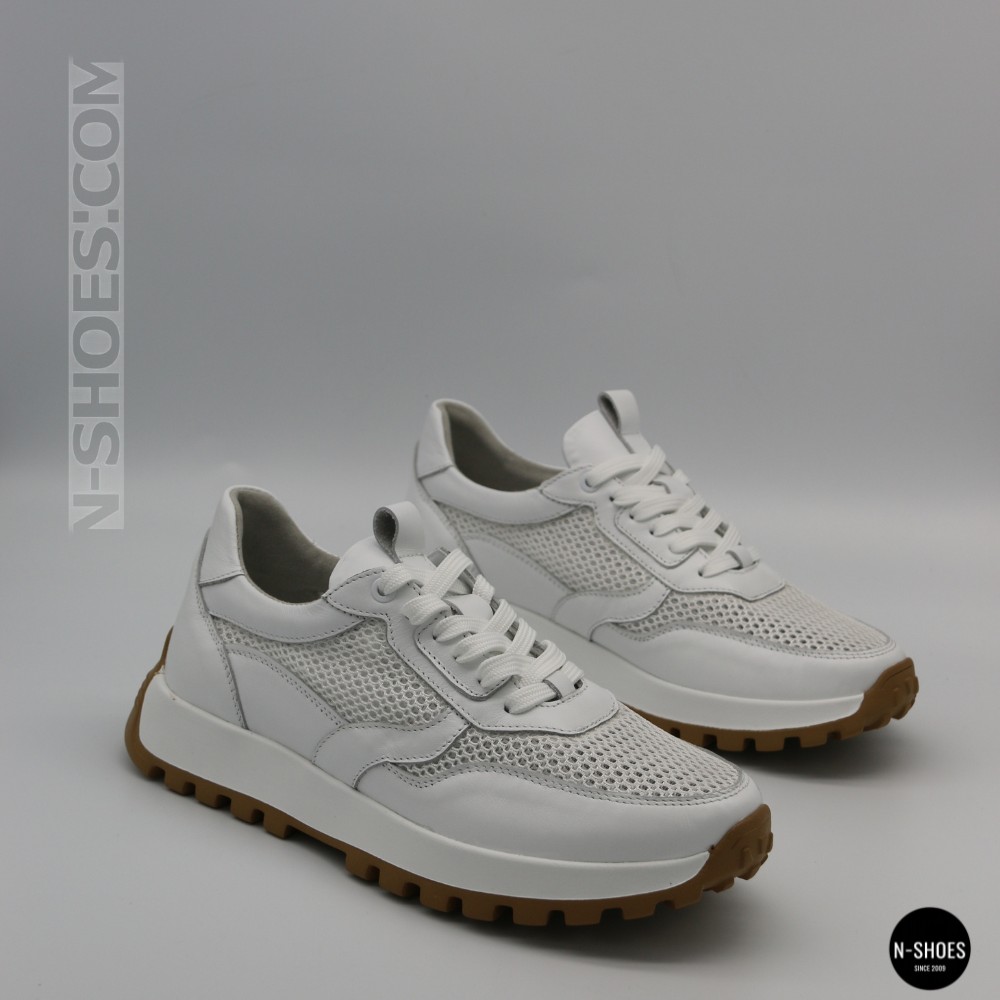 Summer Leather Sneakers Romax Comfort 1620-1 6245 with Perforation