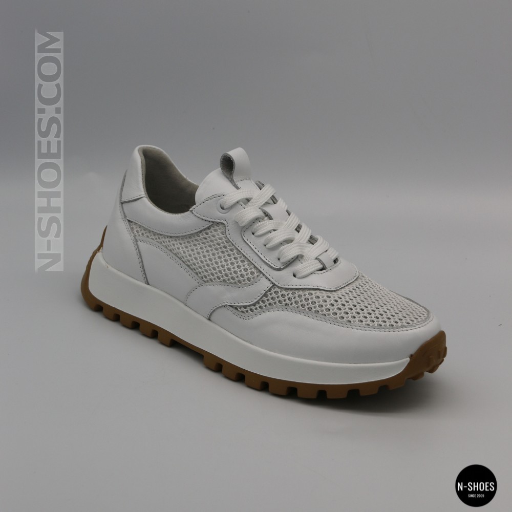 Summer Leather Sneakers Romax Comfort 1620-1 6245 with Perforation