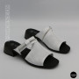 Жіночі шкіряні сабо з перфорацією Romax Comfort 0706-1 6246