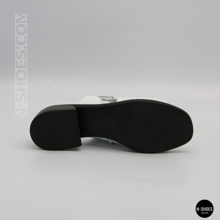 Жіночі шкіряні сабо з перфорацією Romax Comfort 0706-1 6246