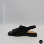 Comfortable Black Leather Sandals ALLSY 211039 Lonza 212442 Ramsi Black 6247