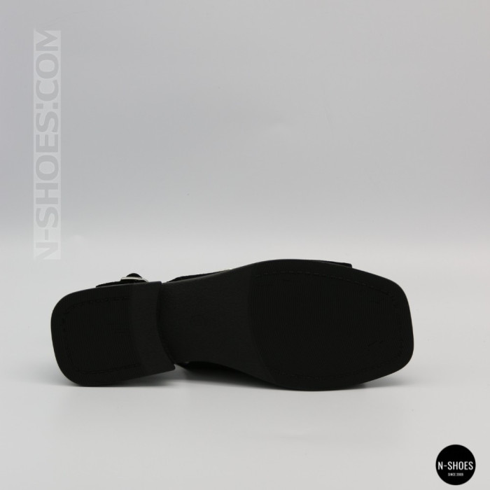 Черные замшевые босоножки ALLSY 211039 Lonza 212441 black 6248 для вашего комфорта