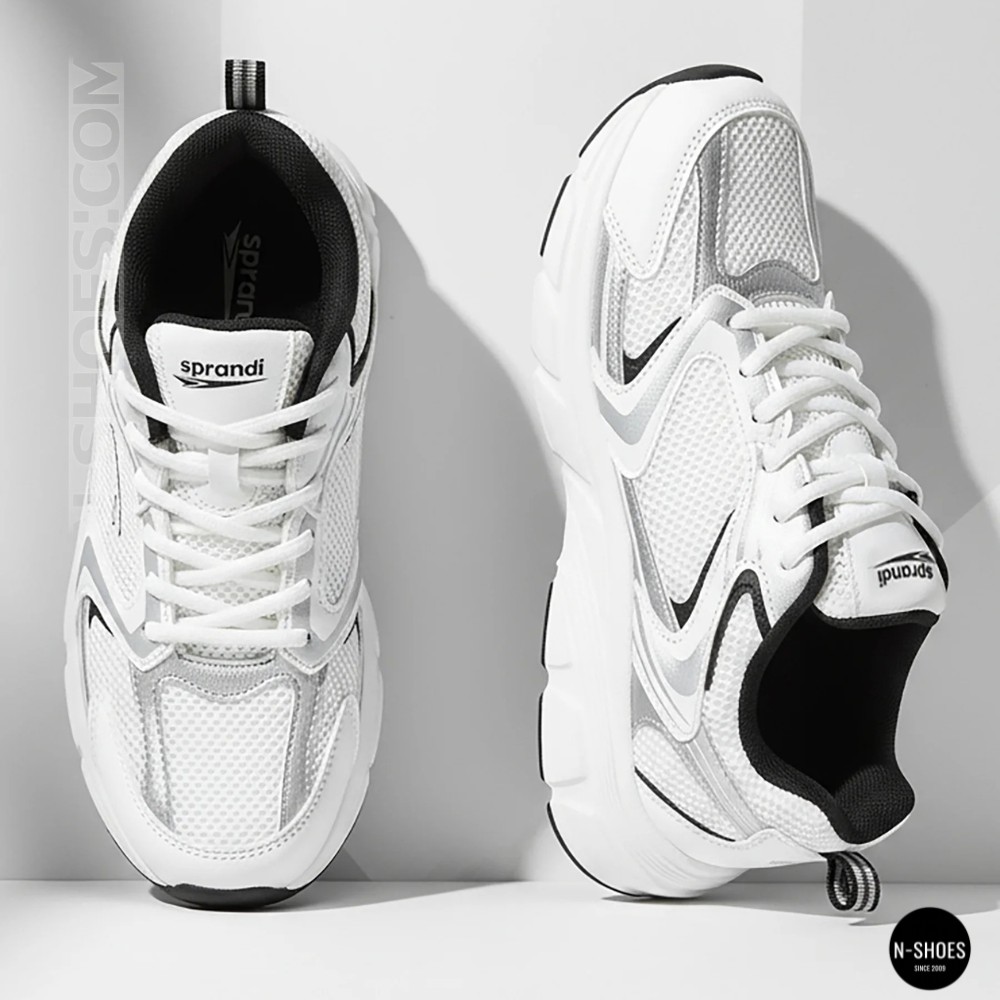 Stylish White Women's Sneakers Sprandi CEOWB-WP40-23404Z