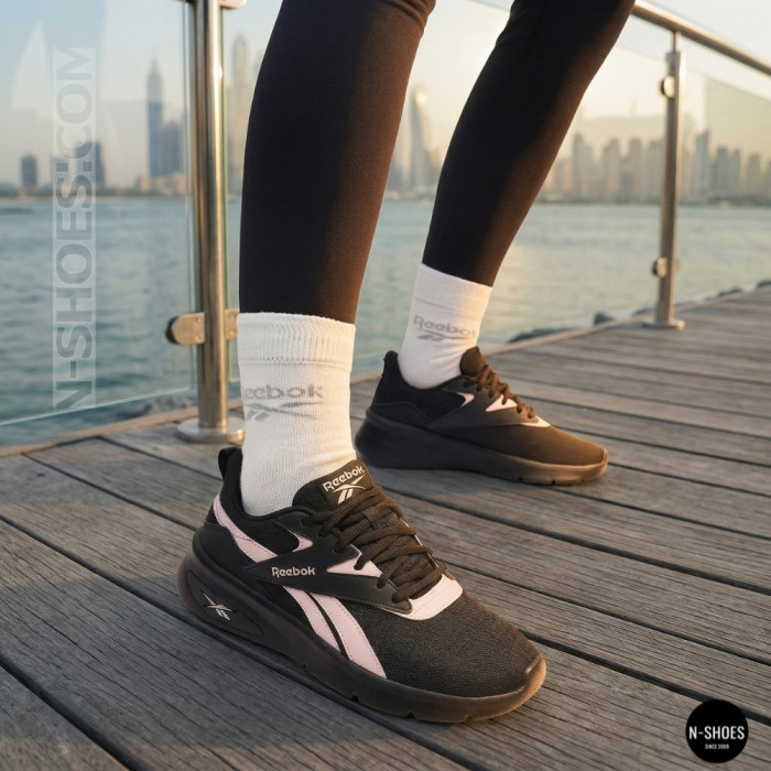 Черные женские кроссовки Reebok Rider V 100208893 6253 для города и спорта