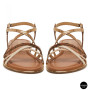 Stylish Beige Leather Sandals Lasocki WYL4137-1Z 6254