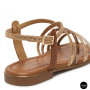 Stylish Beige Leather Sandals Lasocki WYL4137-1Z 6254