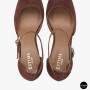 Women's Brown Suede Pumps RYLKO ESTIMA DOLLY F8KT5_3TI 6260