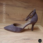 Women's Brown Suede Pumps RYLKO ESTIMA DOLLY F8KT5_3TI 6260