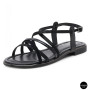 Black Lasocki WYL4137-1Z Sandals: Everyday Comfort & Style