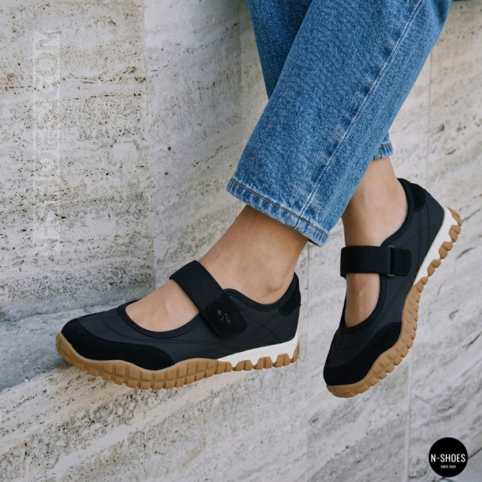 Трендовые черные босоножки Badura (Польша) EO-AILA-YB25D32-1 6264 в стиле Miu Miu Black Tyre