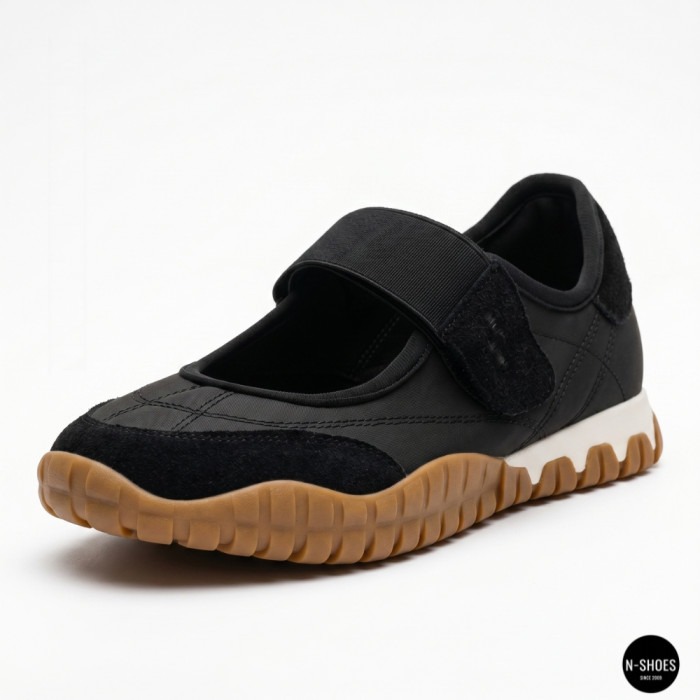 Трендовые черные босоножки Badura (Польша) EO-AILA-YB25D32-1 6264 в стиле Miu Miu Black Tyre