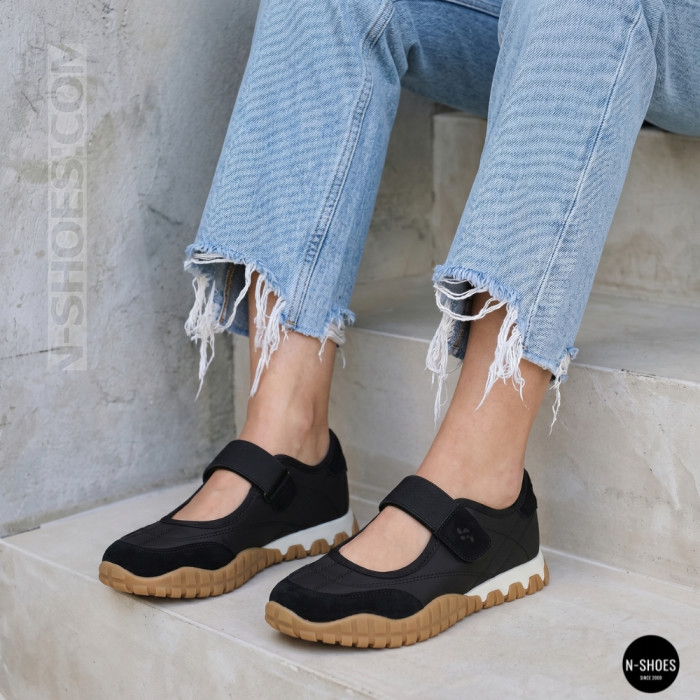 Трендовые черные босоножки Badura (Польша) EO-AILA-YB25D32-1 6264 в стиле Miu Miu Black Tyre