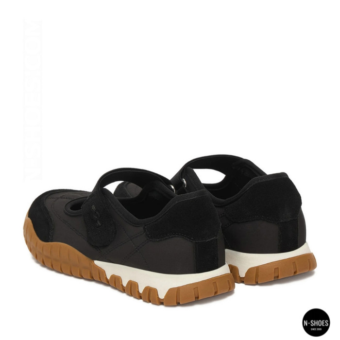 Трендовые черные босоножки Badura (Польша) EO-AILA-YB25D32-1 6264 в стиле Miu Miu Black Tyre