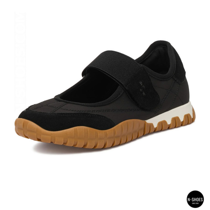 Трендовые черные босоножки Badura (Польша) EO-AILA-YB25D32-1 6264 в стиле Miu Miu Black Tyre