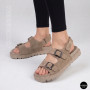 Спортивні бежеві босоніжки Allsy 209749 22023k33-1 khaki 6267