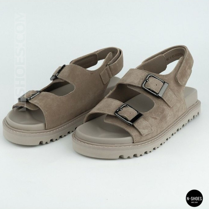 Спортивные бежевые босоножки Allsy 209749 22023k33-1 khaki 6267