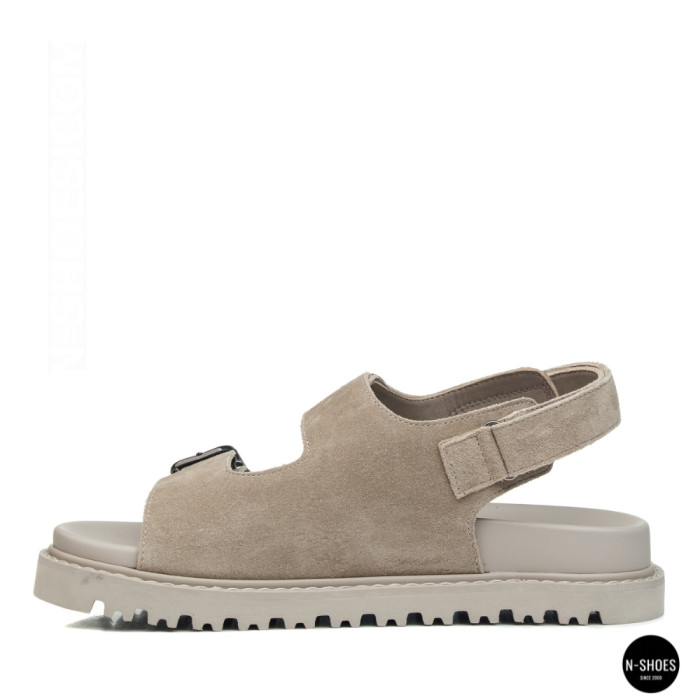 Спортивные бежевые босоножки Allsy 209749 22023k33-1 khaki 6267