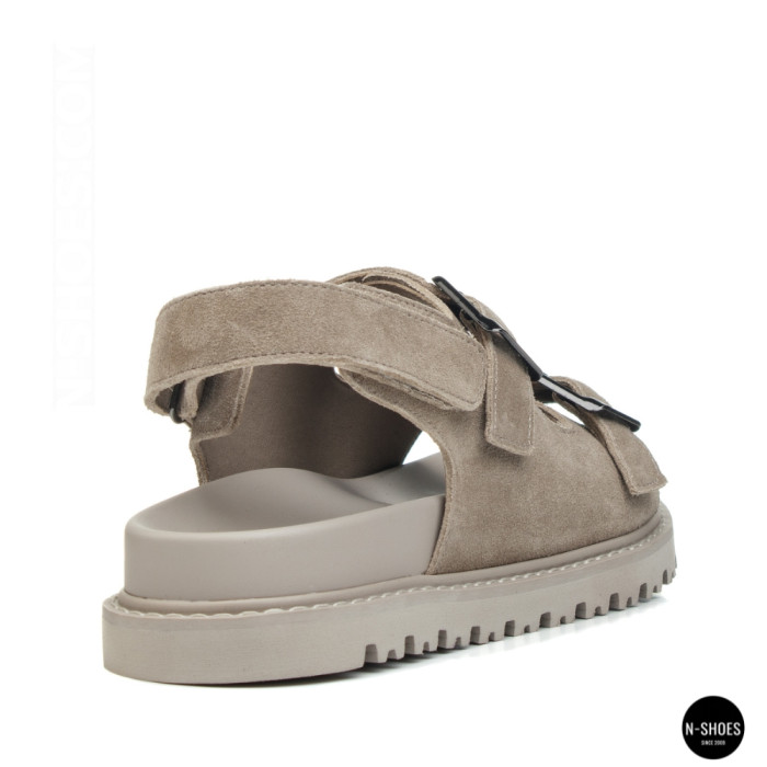 Спортивные бежевые босоножки Allsy 209749 22023k33-1 khaki 6267