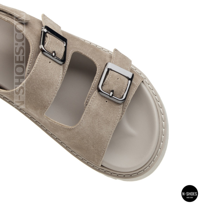 Спортивные бежевые босоножки Allsy 209749 22023k33-1 khaki 6267