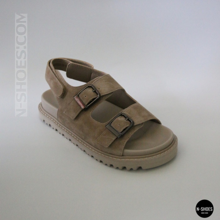 Спортивные бежевые босоножки Allsy 209749 22023k33-1 khaki 6267