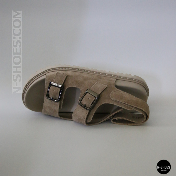 Спортивные бежевые босоножки Allsy 209749 22023k33-1 khaki 6267