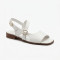 Жіночі білі босоніжки Lonza New York 213954 24052 White 6271 турецького виробництва з натуральної шкіри