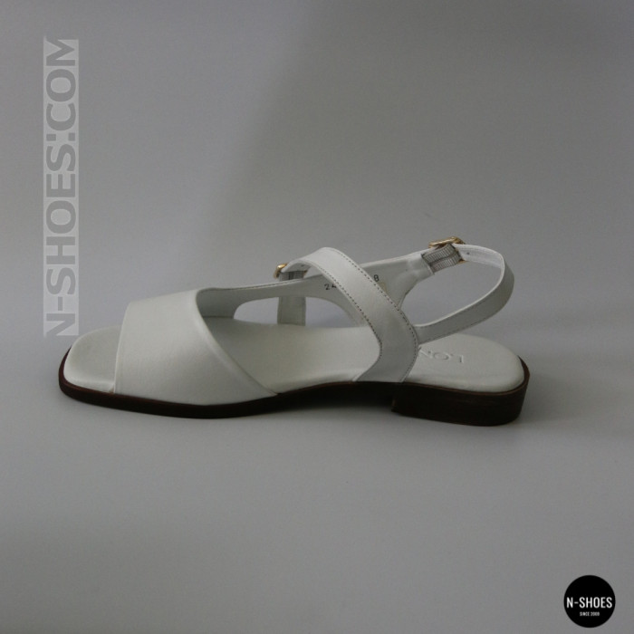 Шкіряні жіночі босоніжки Lonza New York 213954 24052 White 6271
