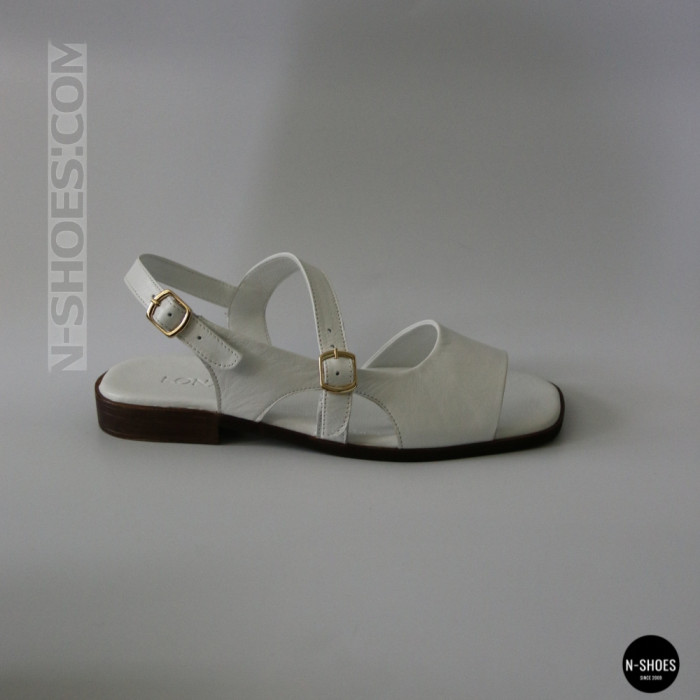 Шкіряні жіночі босоніжки Lonza New York 213954 24052 White 6271