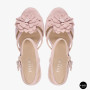 Elegant Light Pink Suede Sandals RYLKO REBEKA 9DG88_R8 _5EVF 6274