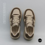 Women's Allsy 218443 588-3 6291 Beige Coffee Sneakers – Everyday Comfort