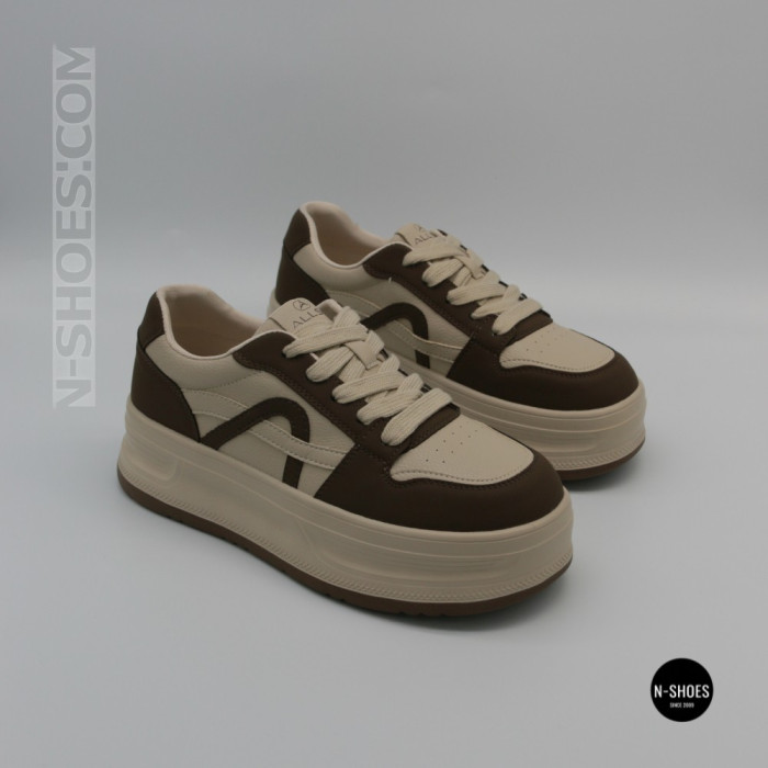 Женские кроссовки Allsy 218443 588-3 6291 Beige Coffee – комфорт на каждый день