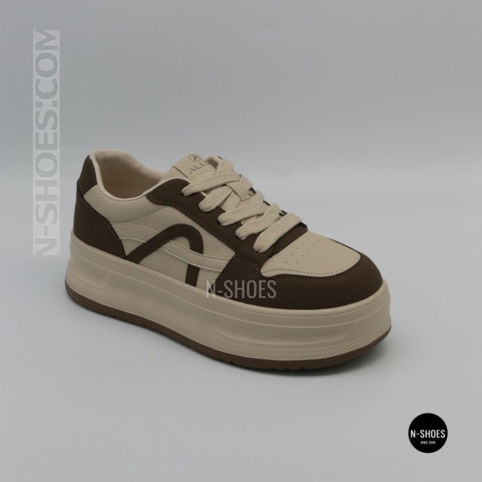Женские кроссовки Allsy 218443 588-3 6291 Beige Coffee – комфорт на каждый день
