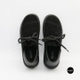 Чорні анатомічні туфлі Allsy 216245 XJ2026-149-1 Lonza 219988 6292 BLACK SUEDE з натуральної замші