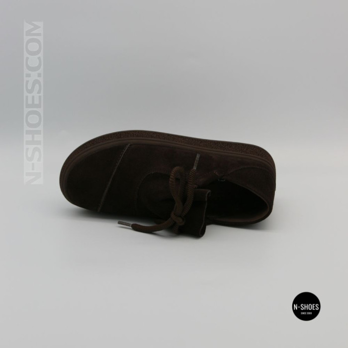 Allsy 216236 XJ2026-149-3 6293 Suede Shoes in Cocoa Brown