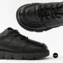 Жіночі шкіряні туфлі на платформі Allsy 220131 86722-21 Lonza 220132 6294 BLACK KOGA