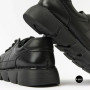 Жіночі шкіряні туфлі на платформі Allsy 220131 86722-21 Lonza 220132 6294 BLACK KOGA