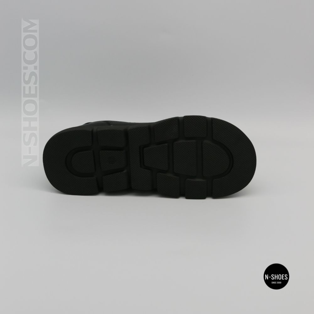Жіночі шкіряні туфлі на платформі Allsy 220131 86722-21 Lonza 220132 6294 BLACK KOGA