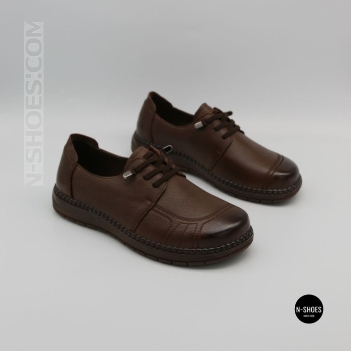 Анатомічні туфлі Allsy 217328 26Q1D3344-2 6296 BROWN - комфорт цілий день