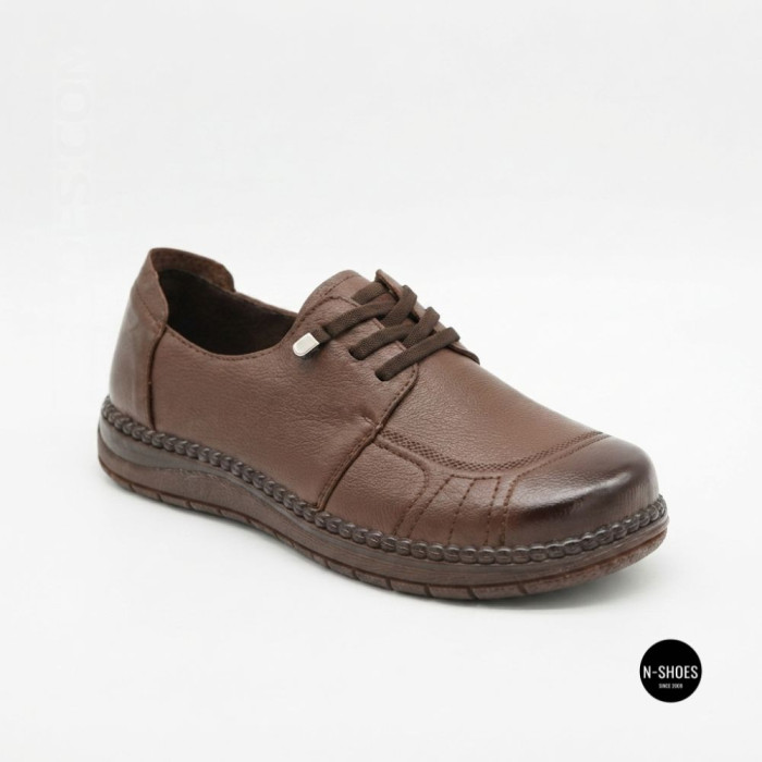 Анатомічні туфлі Allsy 217328 26Q1D3344-2 6296 BROWN - комфорт цілий день