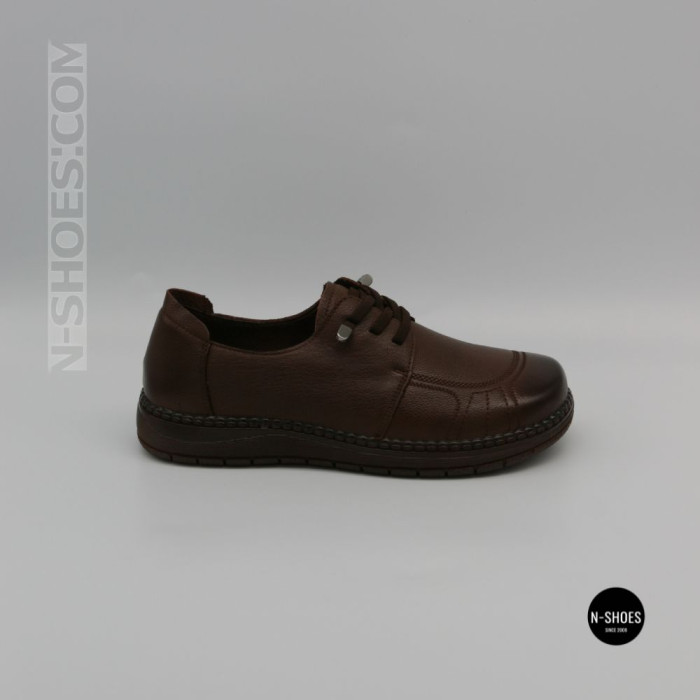 Анатомічні туфлі Allsy 217328 26Q1D3344-2 6296 BROWN - комфорт цілий день