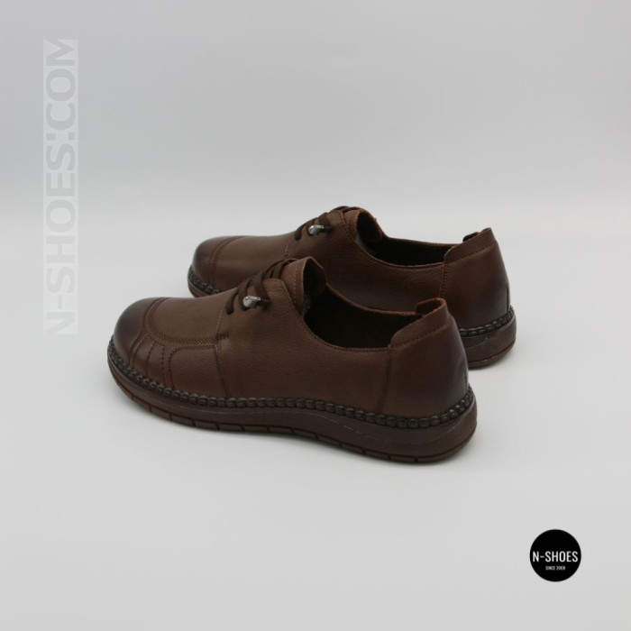 Анатомічні туфлі Allsy 217328 26Q1D3344-2 6296 BROWN - комфорт цілий день